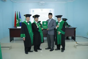 Ujian Terbuka Promosi Doktor Wahyudi Pascasarjana UNU Surakarta